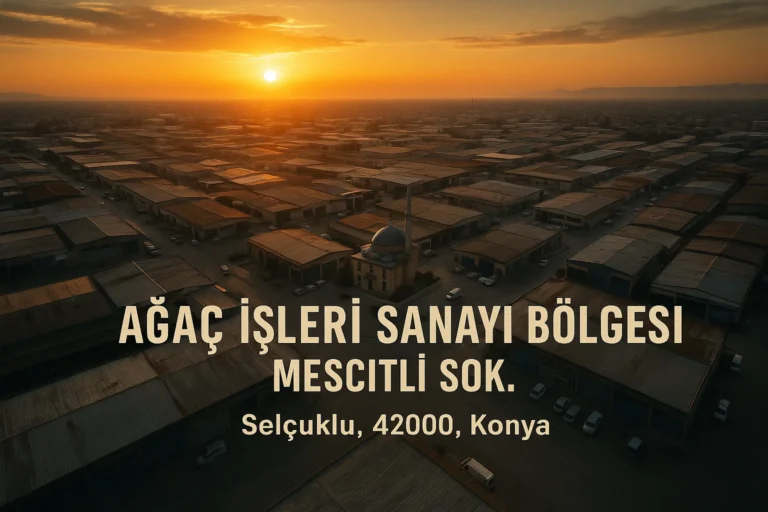 konya agac isleri sanayi sitesi 768x512